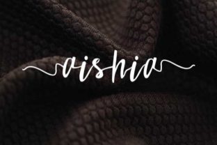 Aishia: A Script Typeface for Web Design