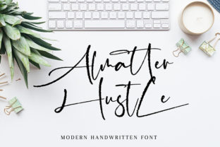 Almatter Hustle: A Font That Speaks Business