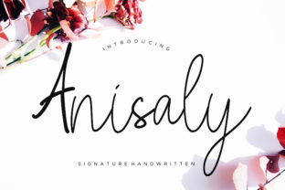 Anisaly: A Handwritten Script Font for Creative Projects