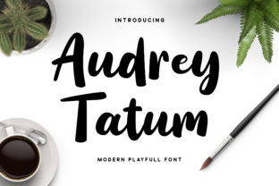 Audrey Tatum Font for Creative Projects