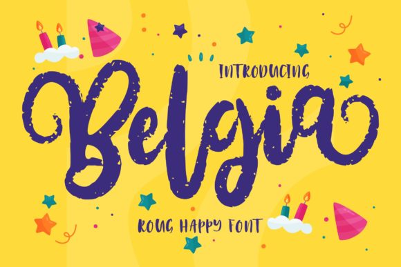 Belgia: A Happy Script Font