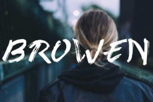 Browen: A Bold Script for Web Design