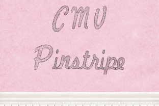 CMV Pinstripe: A Stylish Font for Business Branding