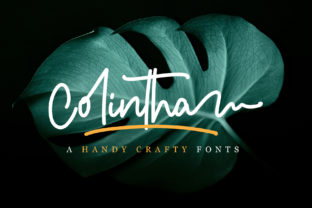 Colintha: A Sweet Handwritten Font