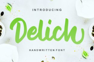 Delich Font: Modern Script for Web Design