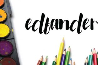 Edfander: A Romantic Font for Creative Projects