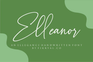 Elleanor: A Modern Handwritten Font