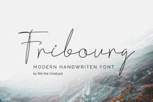 Fribourg: A Handcrafted Font for Creative Design