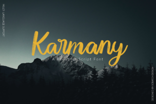 Karmany: A Sweet Script for Editorial Design