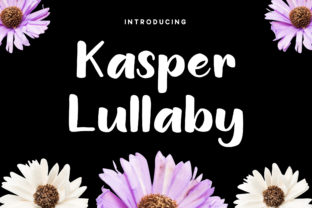 Kasper Lullaby: A Cute Handwritten Font