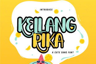 Kellang Rika: A Font for Creative Campaigns