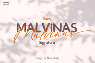 Malvinas Duo: A Font for Editorial Excellence