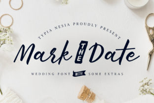 Mark the Date: A Stylish Script Font