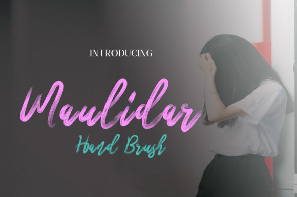 Maulidar: A Friendly Brush Font for Web Design