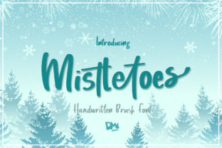 Mistletoes: A Festive Font for Promos