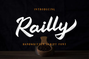 Railly: A Handwritten Font for Editorial Design