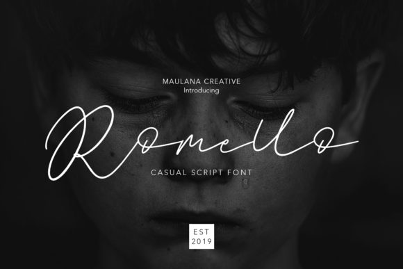 Romello: A Script Typeface for Impactful Campaigns
