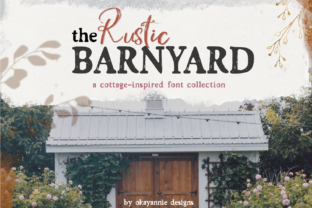 Rustic Barnyard Font for Business