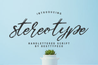 Stereotype: A Font That Speaks Volumes