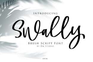 Swally: A Handwritten Font for Modern Web Design