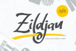 Zildjan: A Script Font for Editorial Magic
